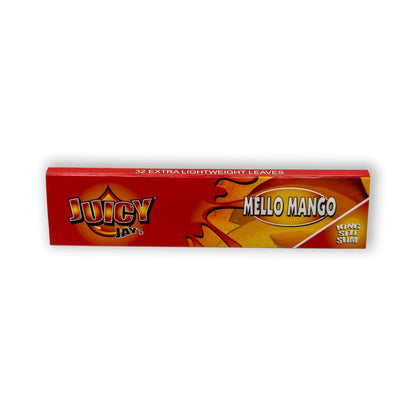 Nahaufnahme der King Size Slim Mango Papers von Juicy Jay's