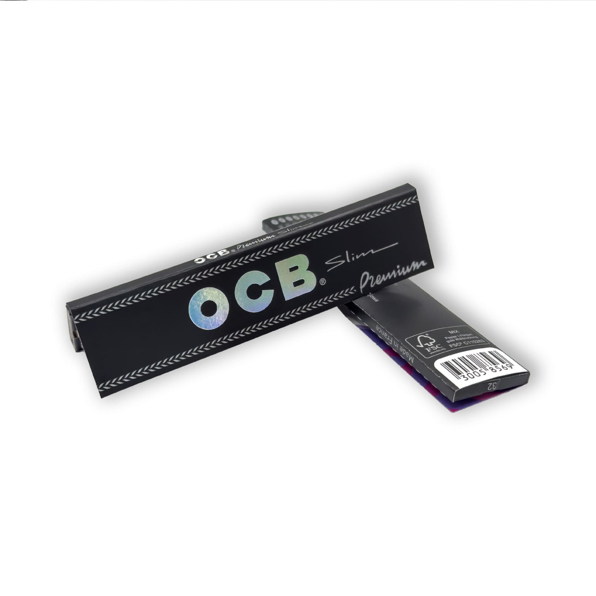 OCB Premium Slim Long Papers – 32 ultradünne Blättchen für Joints